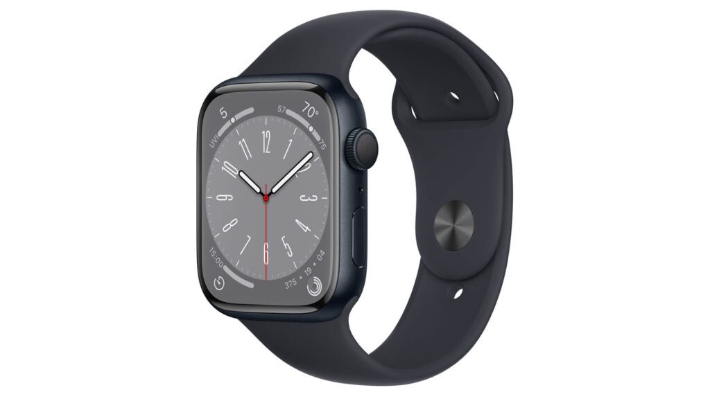 Cel mai bun smartwatch Apple, modelul Series 8 negru